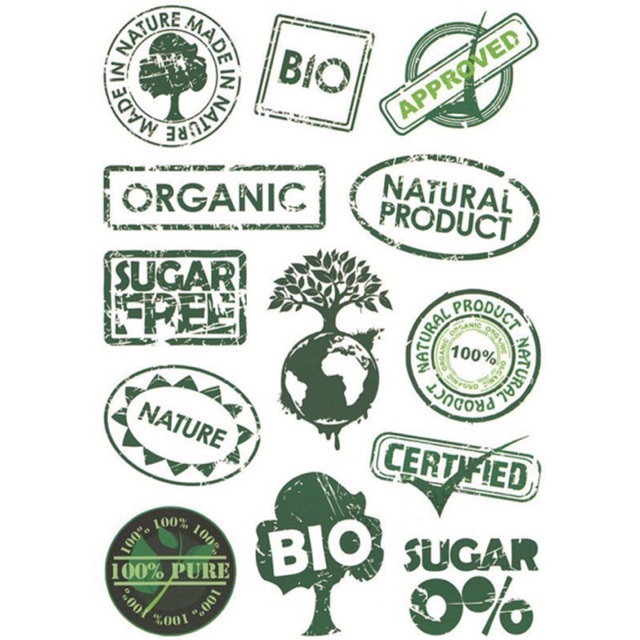 Sticker decal chống thấm A4