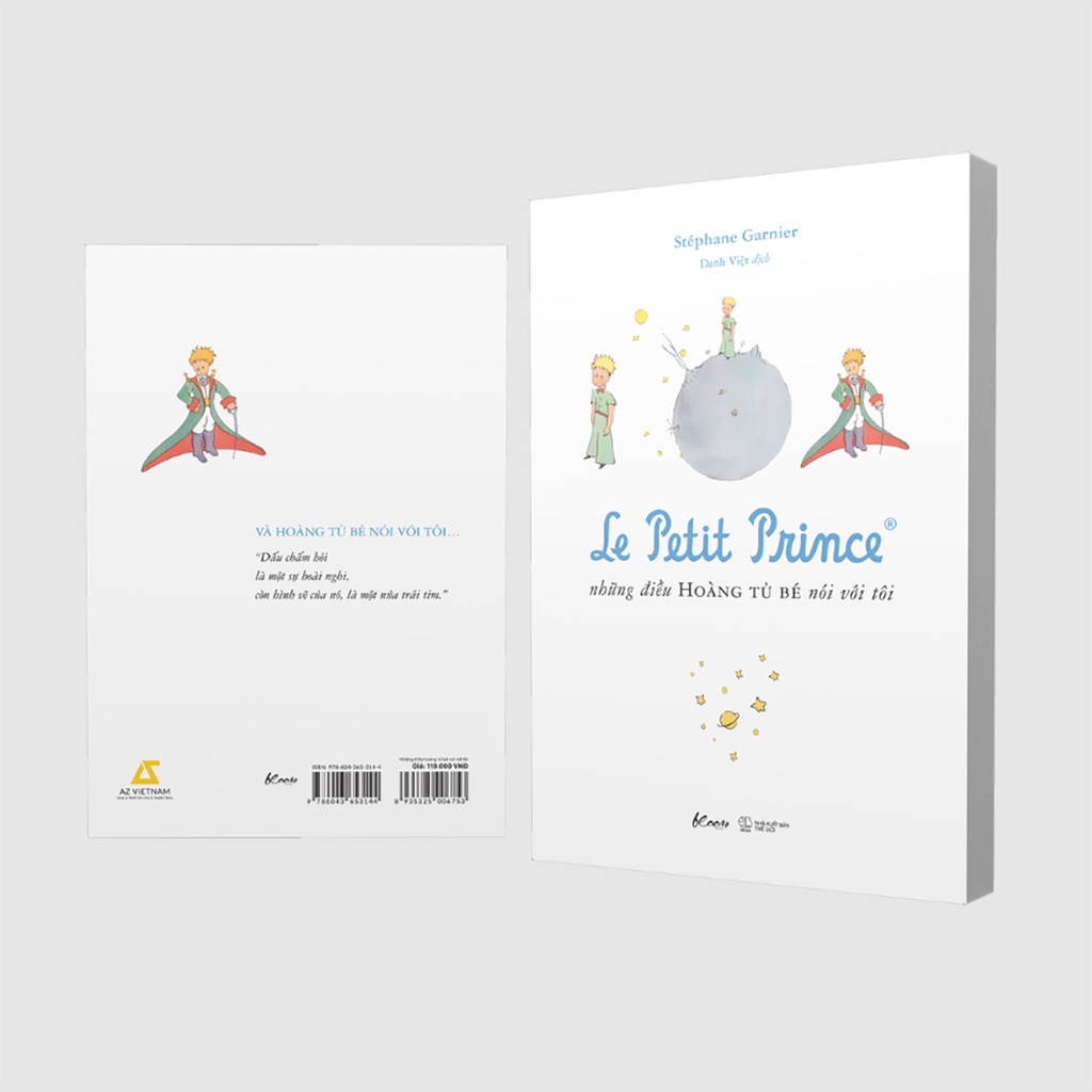 Sách Le Petit Prince - Những Điều Hoàng Tử Bé Nói Với Tôi - Đai Đỏ - Tặng Kèm Postcard Đặc Biệt