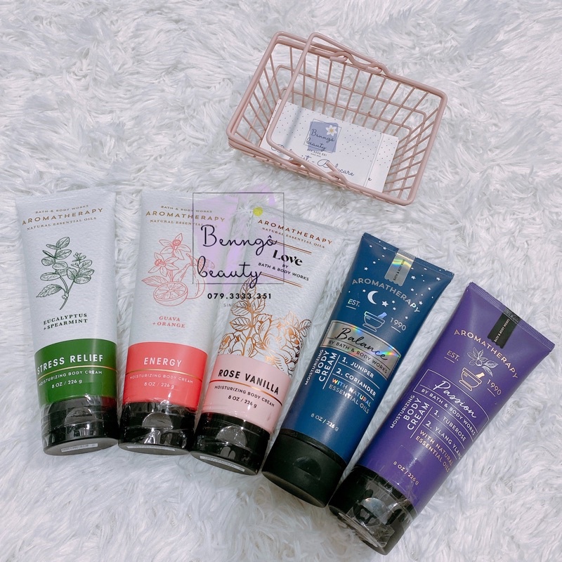 [NHIỀU MÙI] KEM DƯỠNG THỂ DẠNG CREAM BATH &amp; BODY WORKS 🧴‍♀️