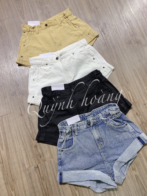 Quần short nữ gấp gấu, mềm nhẹ chuẩn hàng Quảng Châu | BigBuy360 - bigbuy360.vn