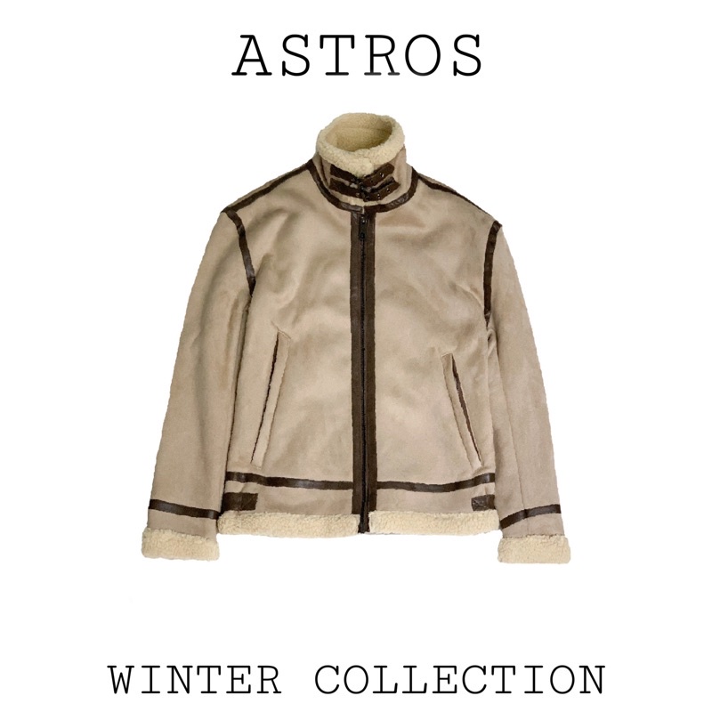 Áo khoác ZR lông cửu cao cổ | Astros Menswear