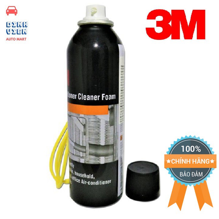 {Chai Dung Dịch Vệ Sinh Dàn Lạnh ÔTô} 3M Air Conditioner Cleaner Foam (250ml) Giúp làm sạch và khử mùi hệ thống điều hòa