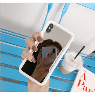 Ốp lưng iphone viền dẻo mặt lưng gương SALE cuối năm