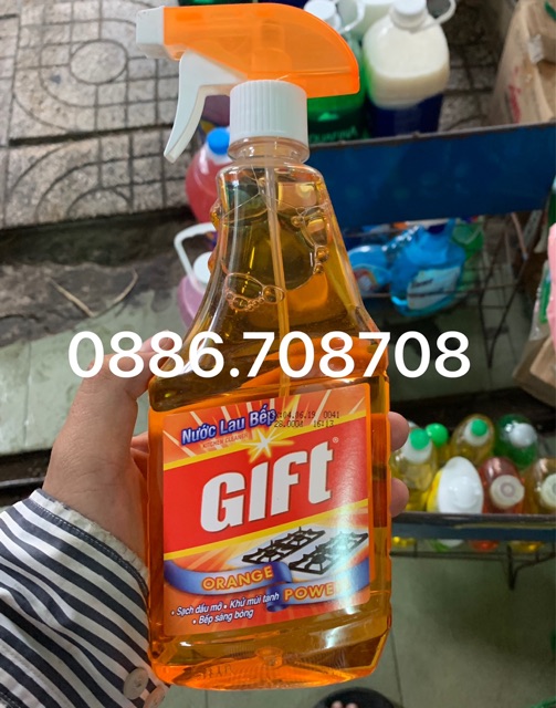 Nước lau kính Gift 520ml