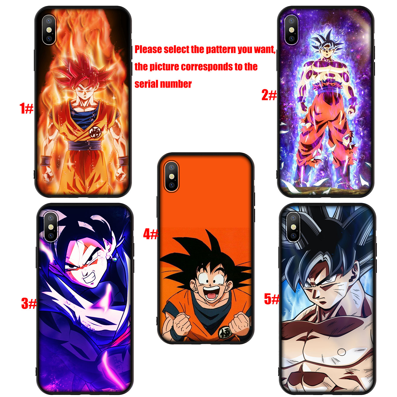 Ốp Điện Thoại Silicon Mềm Hình Dragon Ball Super Goku Cho Huawei P30 Pro Lite Y6 Y7 Y9 Prime 2019 2018 Y9Prime