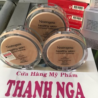 Kem Nền Chống Nắng Neutrogena Healthy Skin Compact Makeup SPF55 Phấn Tươi - Kiềm Dầu - Che Phủ Mỹ