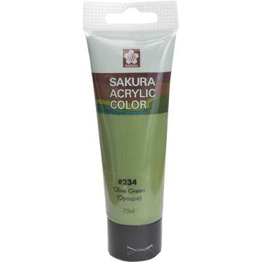 Màu Acrylic Sakura 20ML - OLIVE GREEN