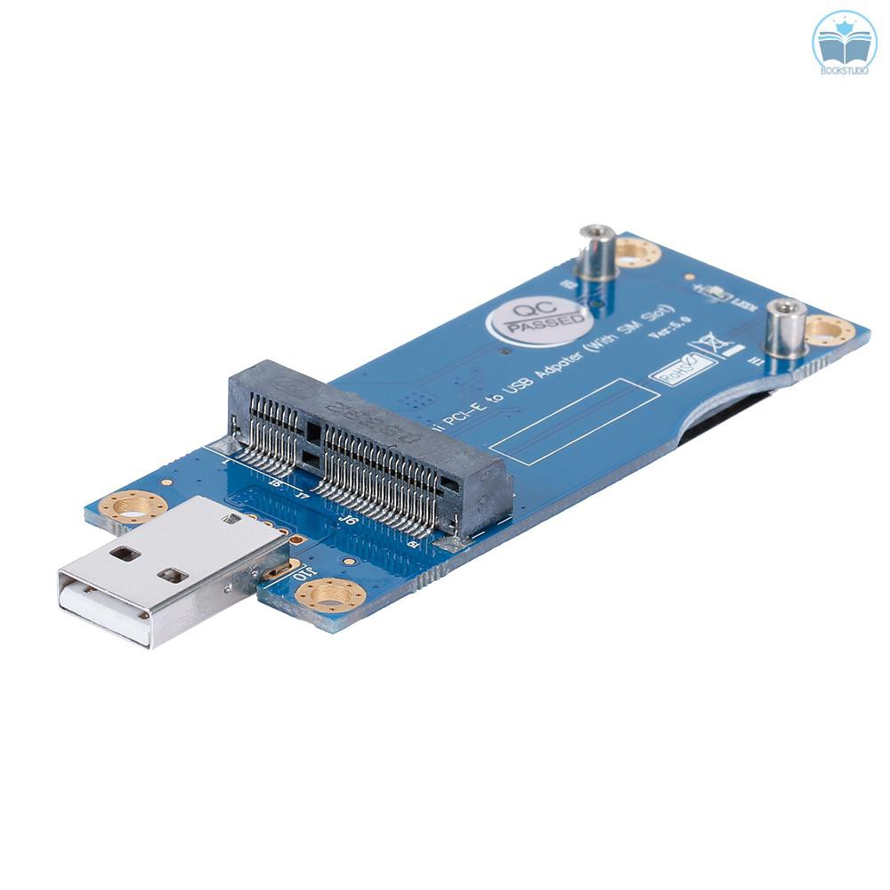 Card Chuyển Đổi Pci-E Sang Usb 3g / 4g Với Khe Cắm Sim