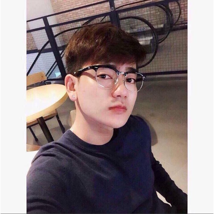MẮT KÍNH NỬA GỌNG KÍNH GIẢ CẬN TEEN CỰC HOT | BigBuy360 - bigbuy360.vn