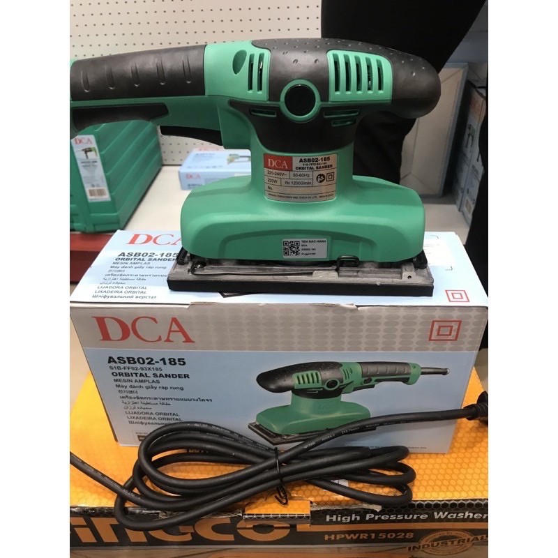 DCA Máy chà nhám hình chữ Nhật ASB02-185