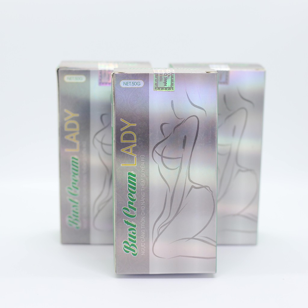 Kem nở ngực BUST CREAM LADY – hỗ trợ giúp ngực tròn đầy, săn chắc
