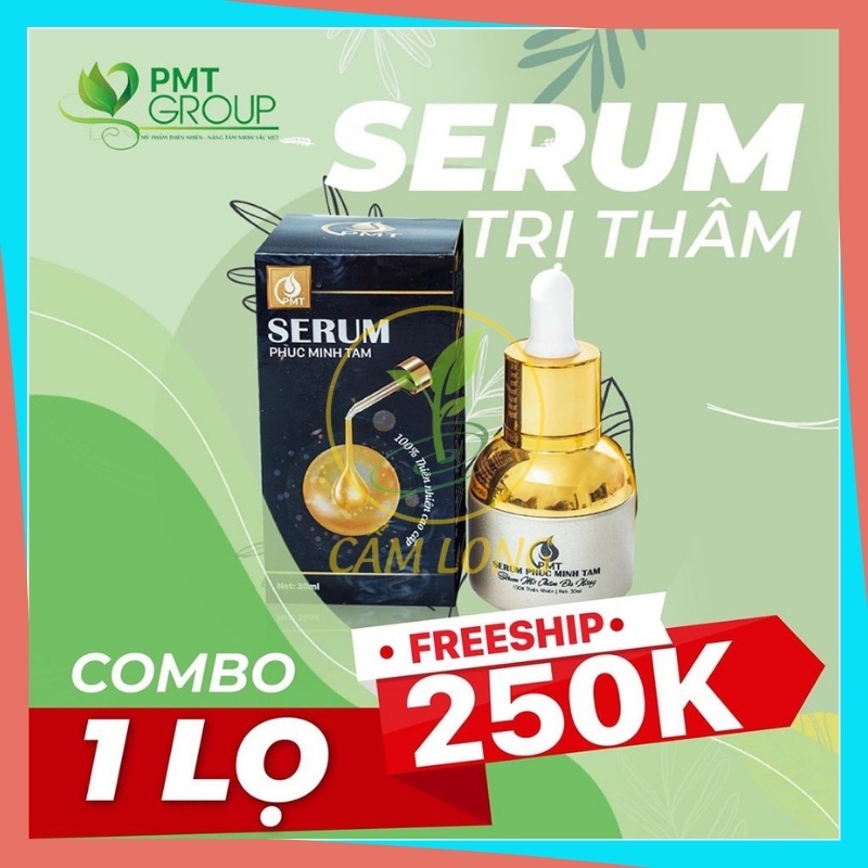 Serum Giảm Mờ Thâm Bikini Quầng Mắt Sẹo Mụn Đầu Gối Nách PHÚC MINH TÂM SRMPMTK04 Dưỡng Ẩm Bổ Sung Dưỡng Chất Làm Mờ Thâm