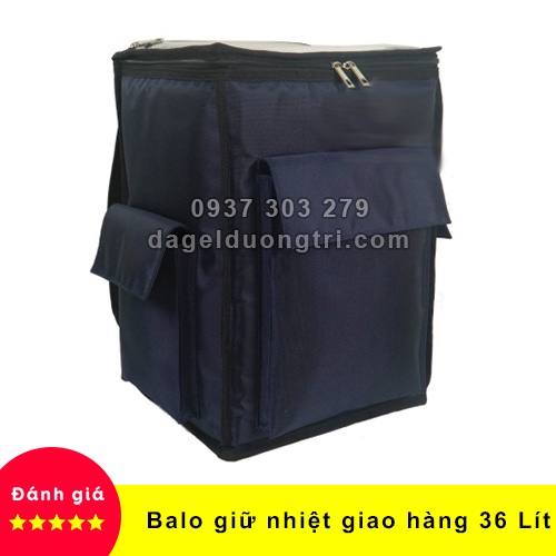 BALO GIỮ NHIỆT GIAO HÀNG 36 LÍT - Kích thước 31cm x 44cm x 27cm