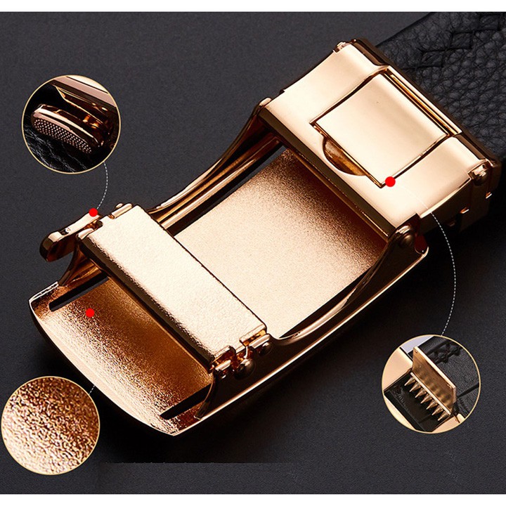 Thắt lưng nam da bò thời trang cao cấp TL-366i