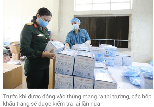 Hộp Khẩu trang Quốc phòng 4 lớp đạt tiêu chuẩn bộ y tế | BigBuy360 - bigbuy360.vn