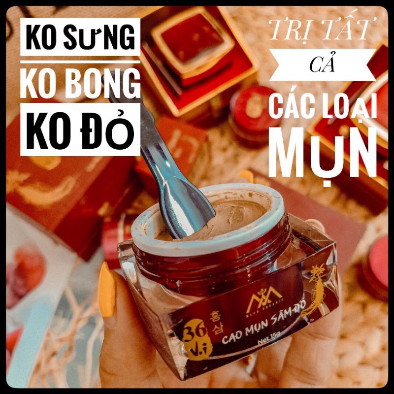 [CHÍNH HÃNG] CAO MỤN SÂM ĐỎ 36 VỊ - MEEA ORGANIC