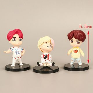 Mô hình chibi BTS × Mattel Pop up store unoff