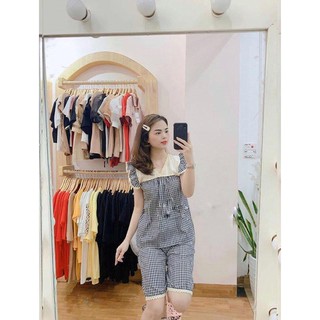 Sét bộ katê lụa mát mẻ duyên dáng SBKT_002