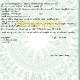 ĐẠI TRÀNG NAM DƯỢC