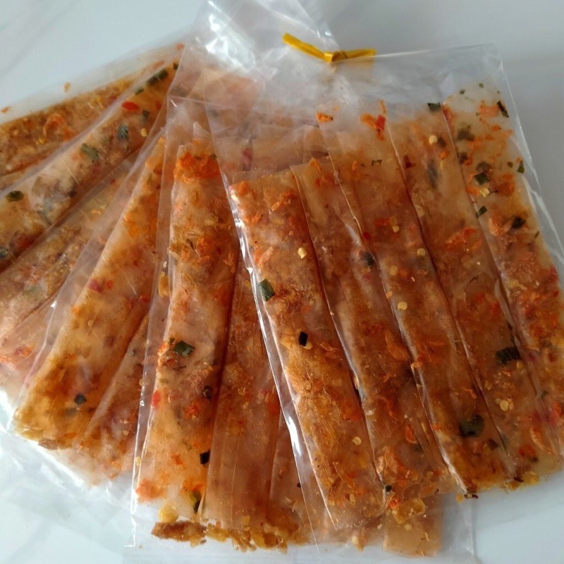 1 bịch bánh tráng dẻo cuốn tôm hành