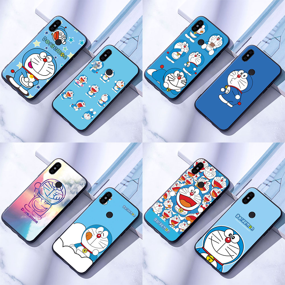 ốp điện thoại mềm Xiaomi Redmi Note 5 Plus Pro 5A Prime Ốp lưng Vỏ silicon Đôrêmon 1