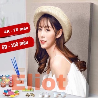 [ ORDER/Có 100 màu size lớn] Tranh Sơn Dầu Số Hoá theo yêu cầu đã căng khung kèm dầu bóng
