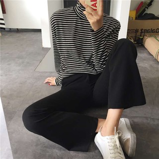 Áo Thun Cổ Lọ Cho Nữ