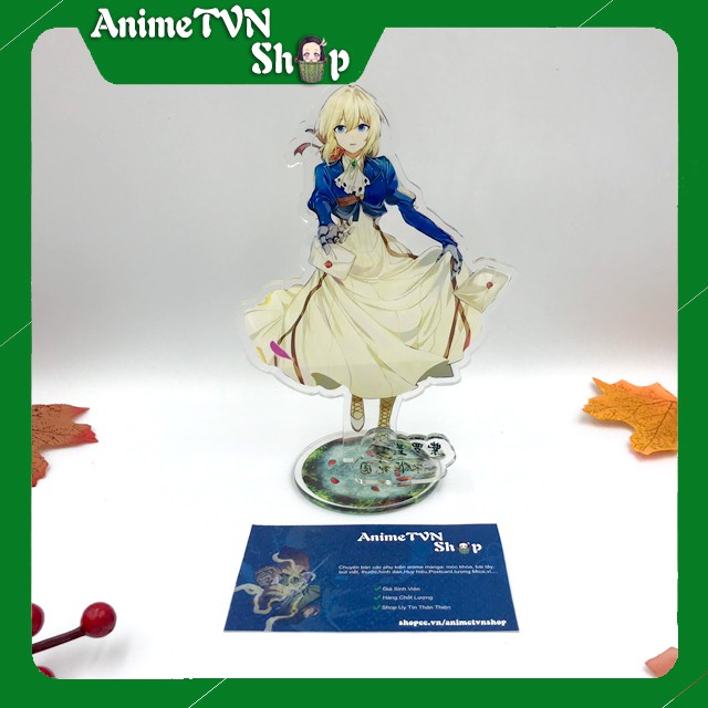 Tượng Mica Standee anime/manga Violet Evergarden- Nhựa Cứng Acrylic In nhiều chi tiết sắc nét