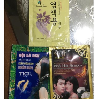 1 gói gội đen tóc 23ml
