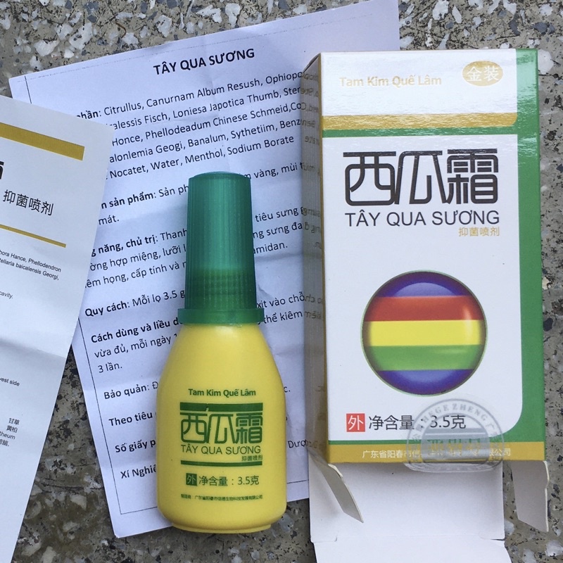 Tây Qua Sương Quế Lâm - chai 3,5 gam