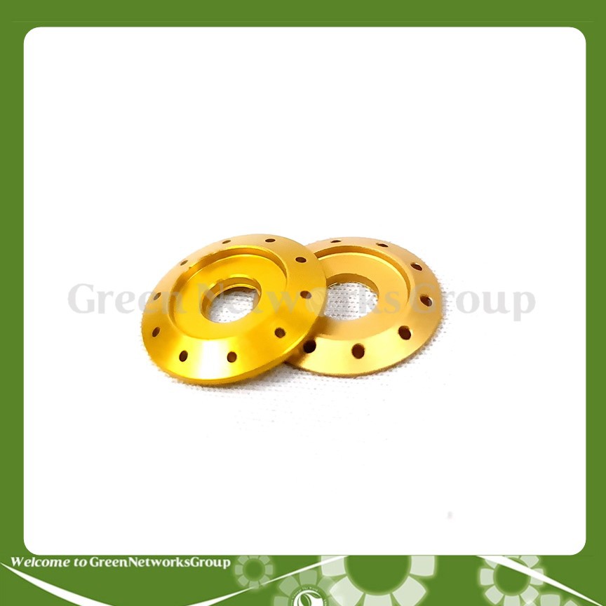 Long đền nhôm lỗ 6ly gắn đèn xi nhan , ốc kiểng xe máy Greennetworks ( 1 Con )