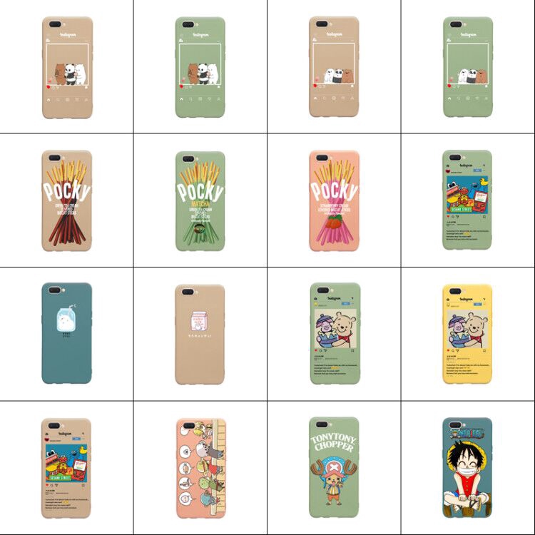 Ốp điện thoại silicone in họa tiết hoạt hình cho OPPO NEO 9 A39 F1S A83 F5 F7 F9 F9 pro A3S A5S A71 | BigBuy360 - bigbuy360.vn