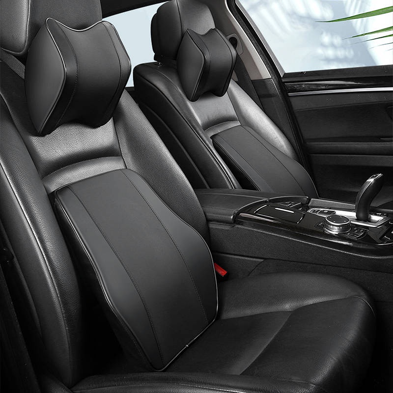 Gối tựa đầu và tựa lưng bằng xốp thiết kế thời trang cho nội thất xe ô tô (có bán lẻ)