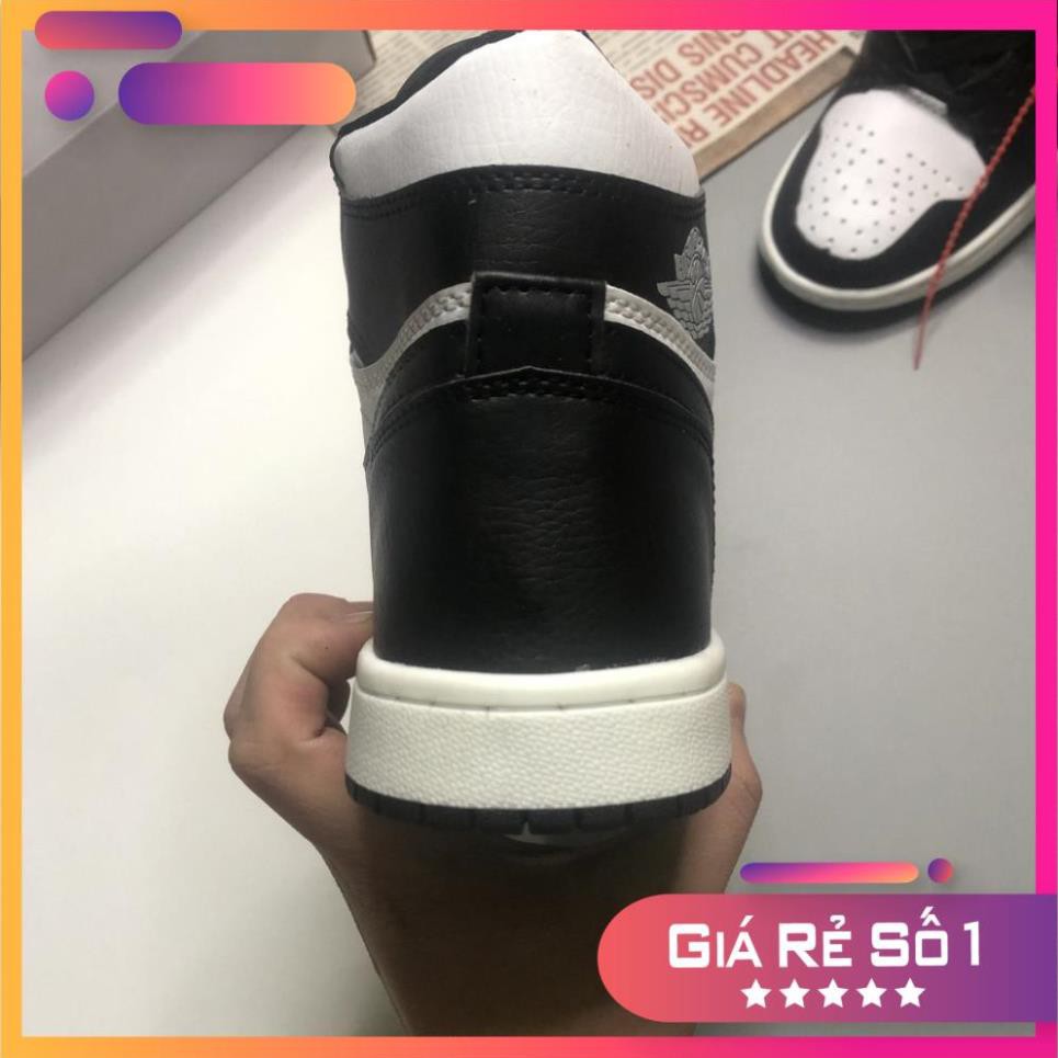 Giày thể thao sneaker Air Jordan panda, JD1 đen trắng cao cổ cao cấp full box nam nữ | BigBuy360 - bigbuy360.vn