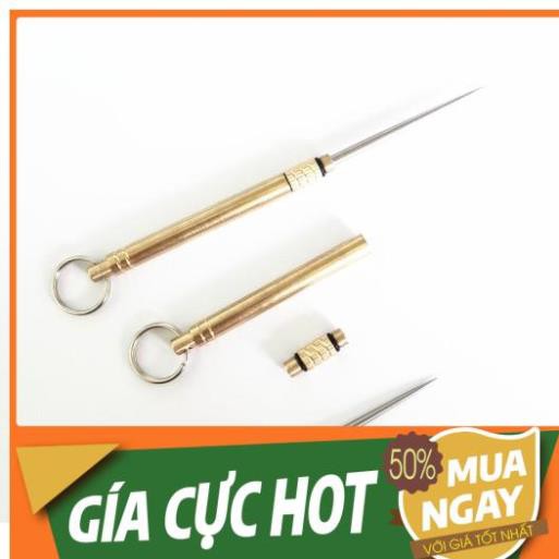 [ Hàng Sẵn ] Ống Tăm Xỉa Răng Titan -  Có Ron Chống Nước  - Đa Năng - Vệ Sinh - Hàng Có Sẵn - Chất Lượng Cao