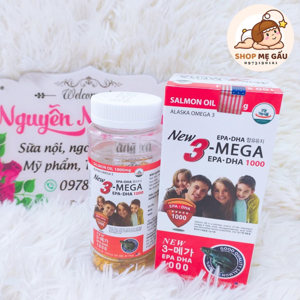 Viên uống bổ mắt New 3 Mega hộp 100 viên