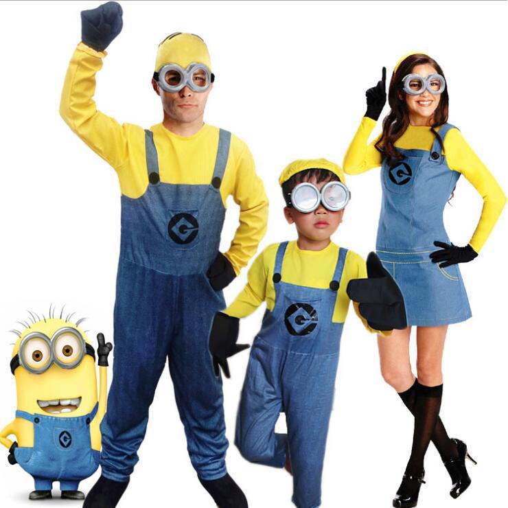 Bộ đồ cosplay Minion cho bé trai và gái
