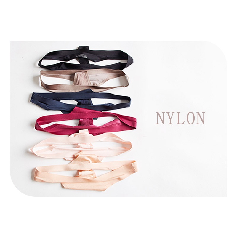 AOFEIQIKE Quần Lót Không Đường May Chất Liệu Lụa Lạnh Trong Suốt Size M-3XL Cho Nữ