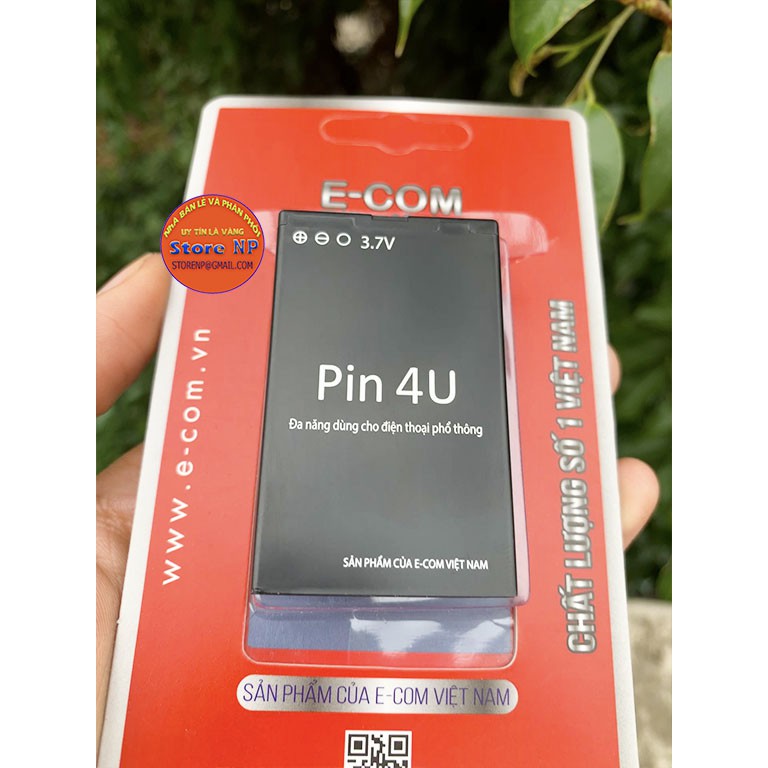 Pin nokia 4C 5C 4U 4UL Dung Lượng Cao 1500mah - Hãng E-Com - Pin xịn dung lượng thật - bảo hành 12th - storenp