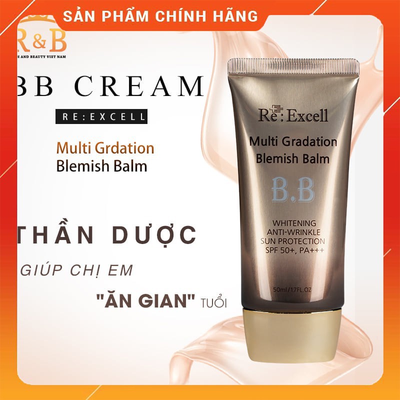 [FREESHIP- Dùng là đẹp] Kem nền BB Cream Daily Beauty- Che khuyết điểm, bật tone, chống nắng