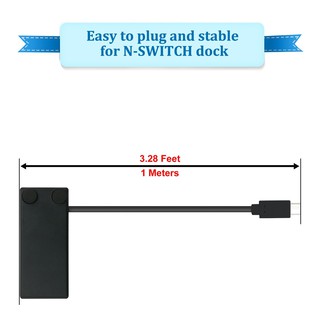 Miimall Đế và cáp sạc cho máy game Nintendo Switch