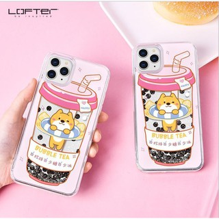 Ốp lưng hình trà sữa 3D Cho Iphone 11 ( LOFTER )