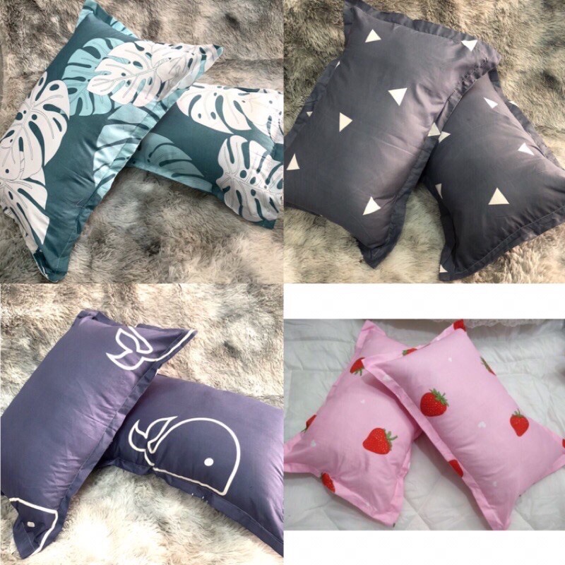 Vỏ gối nằm cotton poly