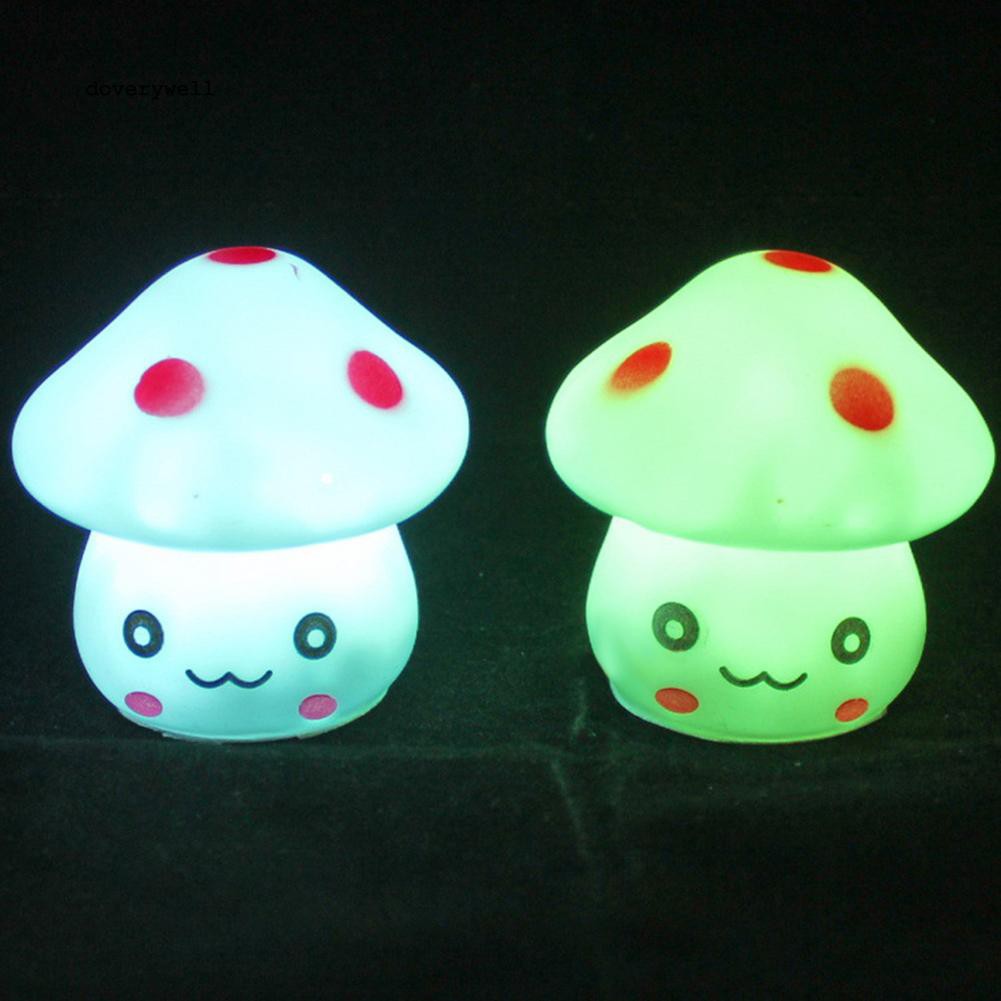 Đèn ngủ mini hình nấm nhiều màu sắc