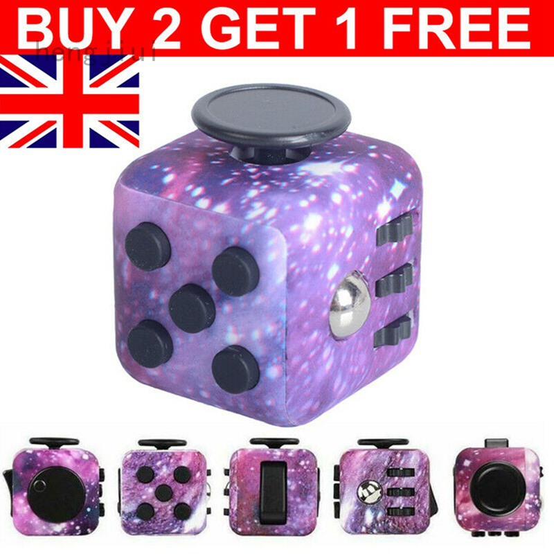 Khối Lập Phương Fidget Cube Giúp Giảm Căng Thẳng Cho Người Lớn Và Trẻ Em