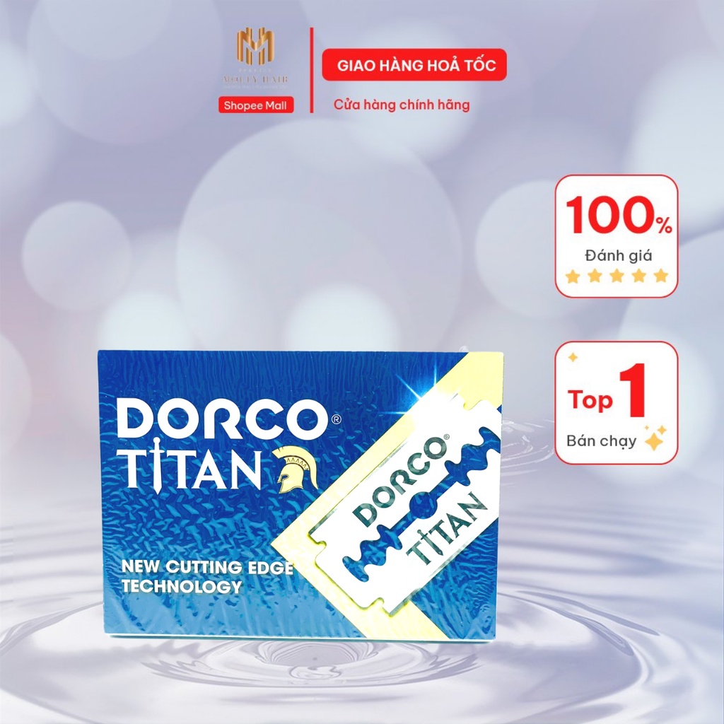 [HÀNG TỐT] HỘP 100 LƯỠI DAO LAM DORCO TITAN