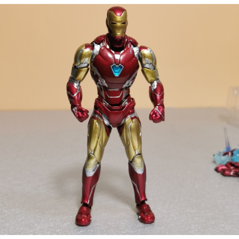 Mô Hình Iron Man Mark 85 MK85 Avenger SHF Full Box chi tiết sắc nét