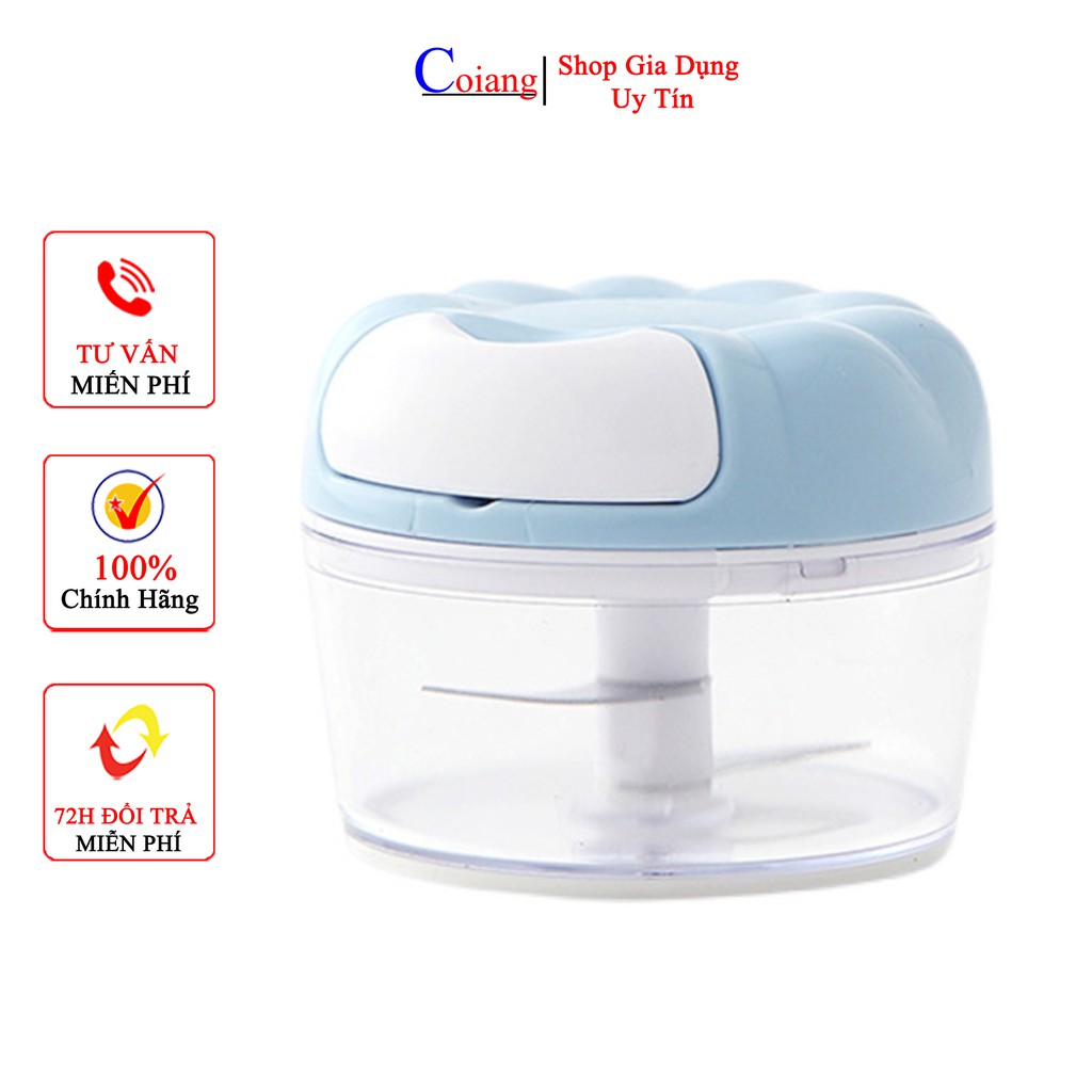Xay Tỏi Ớt Đa Năng Mini cầm tay dạng kéo tiện lợi giá rẻ bên đẹp