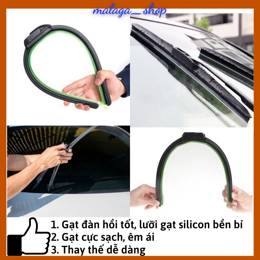 Gạt mưa ô tô i10 Morning Vios Innova City CRV CX3 CX5 đủ size GATMUA