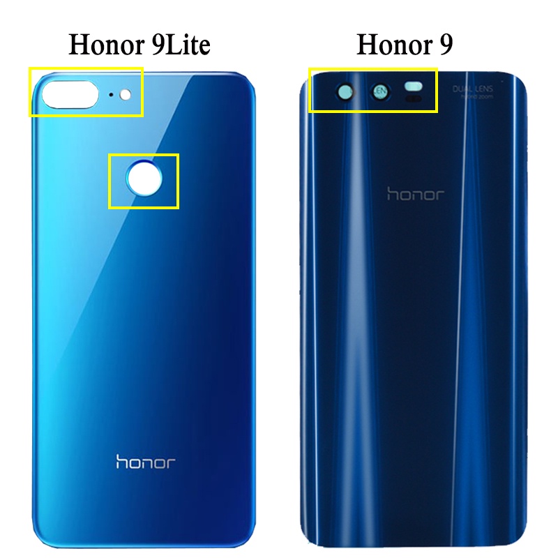 5.15&quot;Nắp Lưng Điện Thoại Bằng Kính Thay Thế Chuyên Dụng Cho Huawei honor 9 5.65&quot; Ốp Bảo Vệ Pin Chất Lượng Cao Cho Huawei honor9 Lite honor 9 Lite
